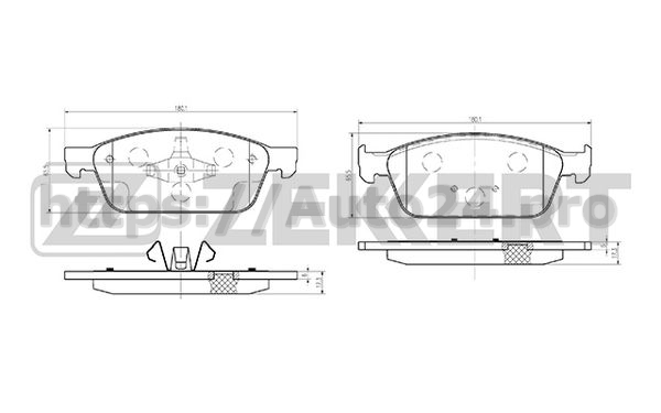 BS-1249 Zekkert для FORD 1775091