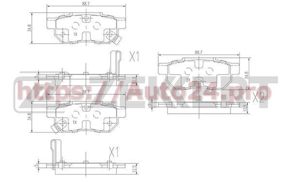 BS-1259 Zekkert для ROVER GBP90316AF