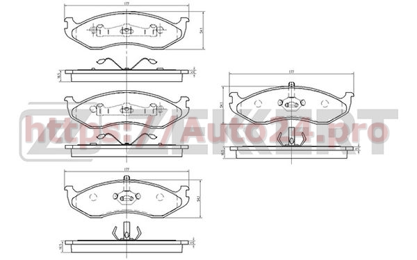 BS-1271 Zekkert для JEEP 4883344AC
