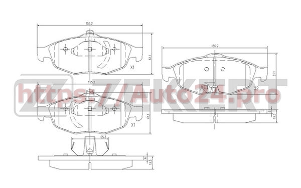 BS-1275 Zekkert для DODGE 05093021AA