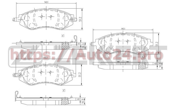 BS-1309 Zekkert для DAEWOO 96495227