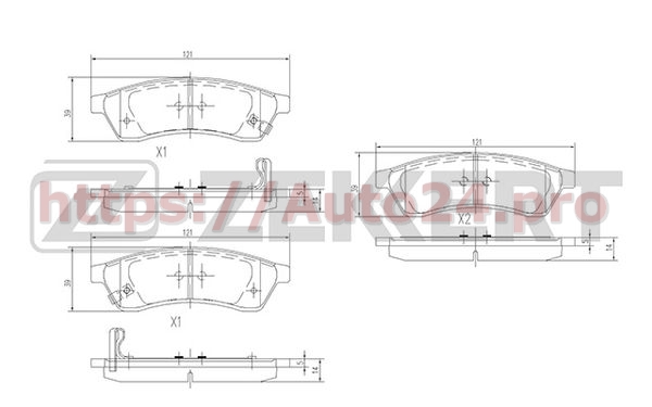 BS-1314 Zekkert для CHEVROLET 96475028