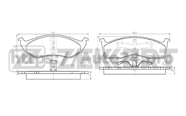 BS-1330 Zekkert для CHRYSLER 5018595AA