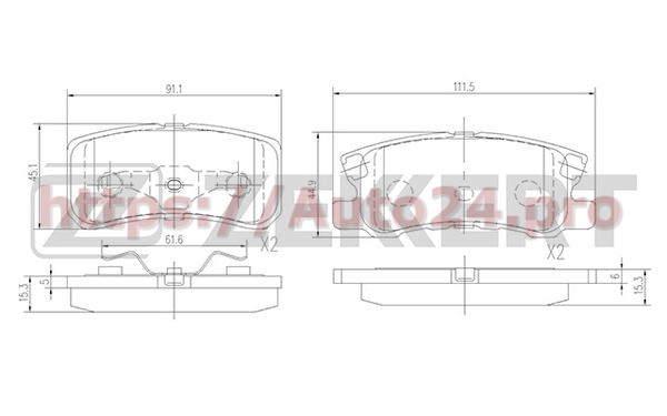 BS-1359 Zekkert для CITRO?NPEUGEOT 425390