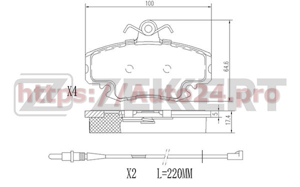 BS-1482 Zekkert для RENAULT 7711130071