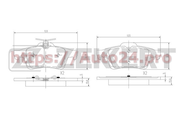 BS-1600 Zekkert для FORD 1809458