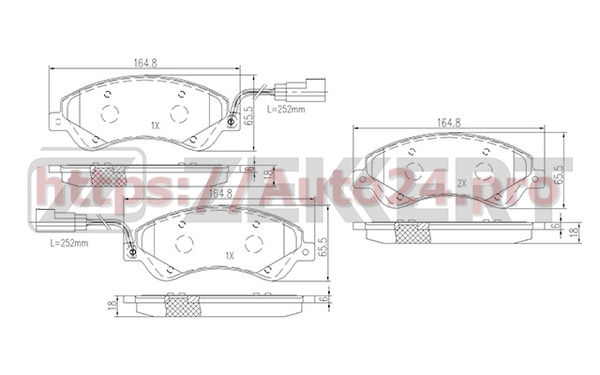BS-1681 Zekkert для FORD 1560023