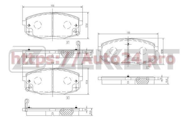 BS-1762 Zekkert для KIA K2JA3328ZA