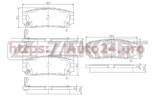 BS-1853 Zekkert для GREAT WALL 3502150K00
