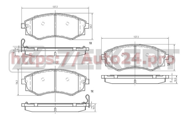 BS-1859 Zekkert для HYUNDAI 5810129A30