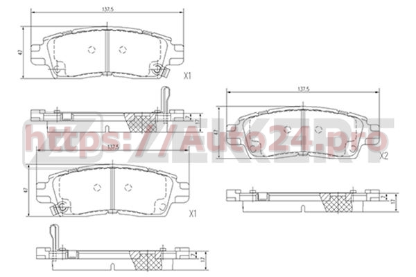BS-1867 Zekkert для GENERAL MOTORS 22866196