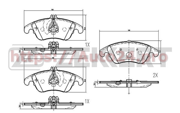 BS-1879 Zekkert для MERCEDES BENZ 0054201320