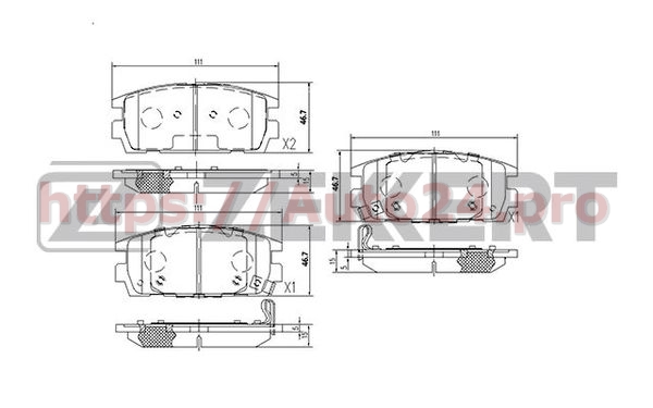 BS-1937 Zekkert для HYUNDAI 58302H1A10