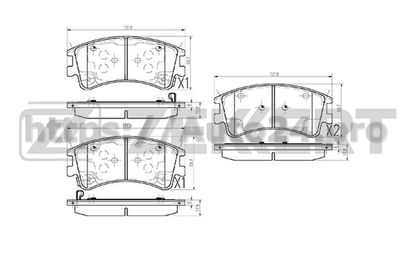 BS-2064 Zekkert для MAZDA G2YS3323ZB