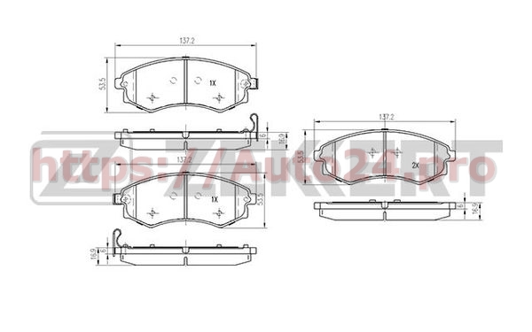 BS-2067 Zekkert для SSANGYONG 4813008150