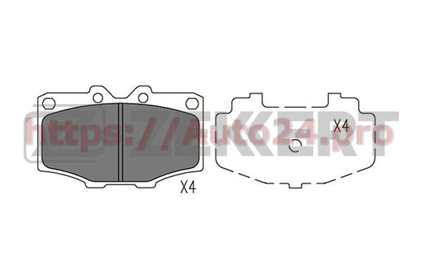 BS-2100 Zekkert для TOYOTA 0449135080