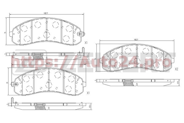BS-2108 Zekkert для KIA 0K40D33635