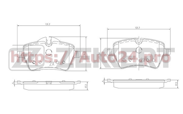 BS-2140 Zekkert для MINI 34119804735
