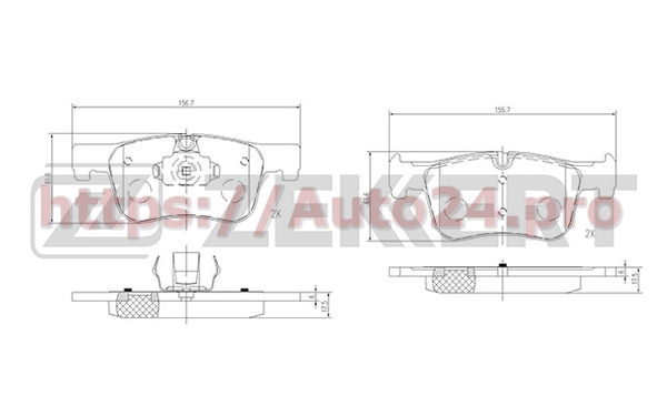 BS-2143 Zekkert для BMW 6850568