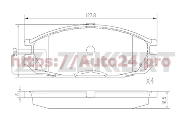 BS-2162 Zekkert для NISSAN 4406032J85