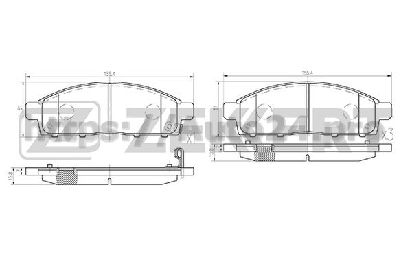 BS-2237 Zekkert для MITSUBISHI 4605A623