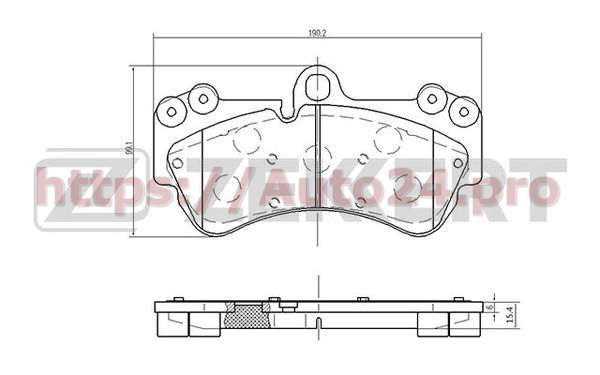 BS-2449 Zekkert для PORSCHE 95535193900