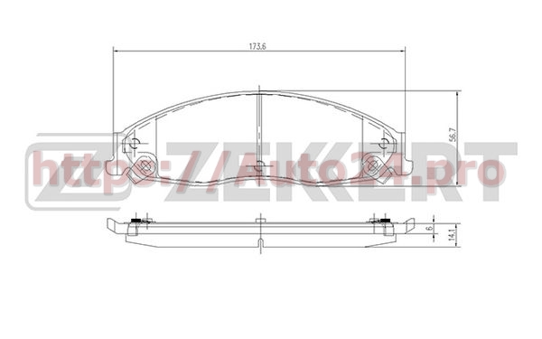 BS-2453 Zekkert для CADILLAC 88959954