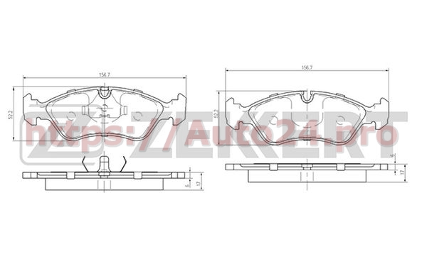 BS-2458 Zekkert для GENERAL MOTORS 11046952012