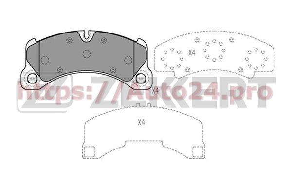 BS-2459 Zekkert для VAG 7P6698151B