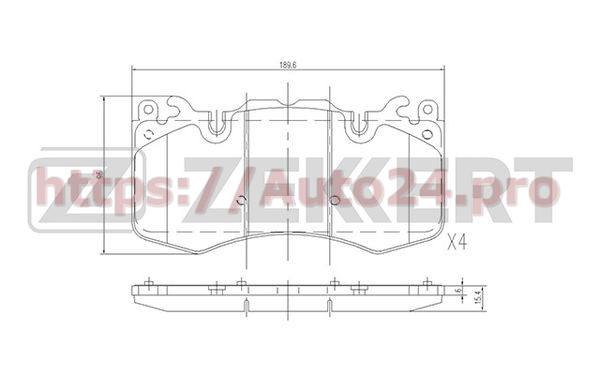 BS-2530 Zekkert для LAND ROVER LR016684