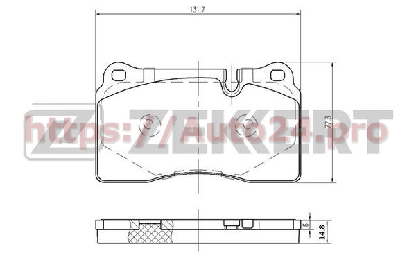 BS-2540 Zekkert для LAND ROVER SFP500070