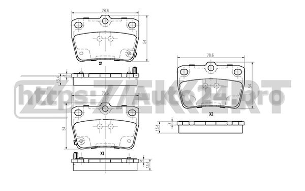 BS-2702 Zekkert для CHERY T113502080