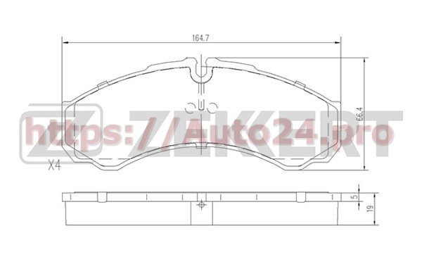 BS-2801 Zekkert для IVECO 42470846
