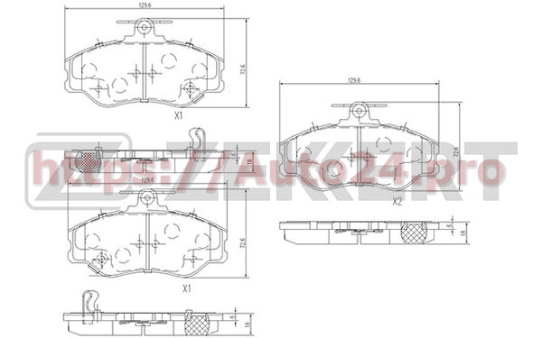 BS-2808 Zekkert для HYUNDAI 5810144A00