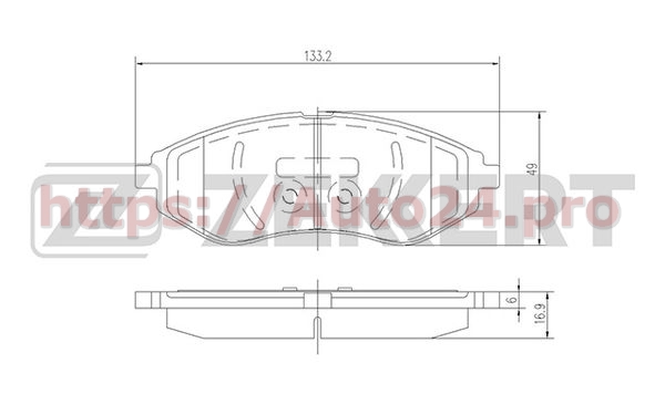 BS-2812 Zekkert для DAEWOO 96534653