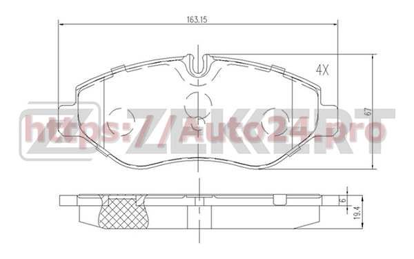 BS-2823 Zekkert для IVECO 42561355