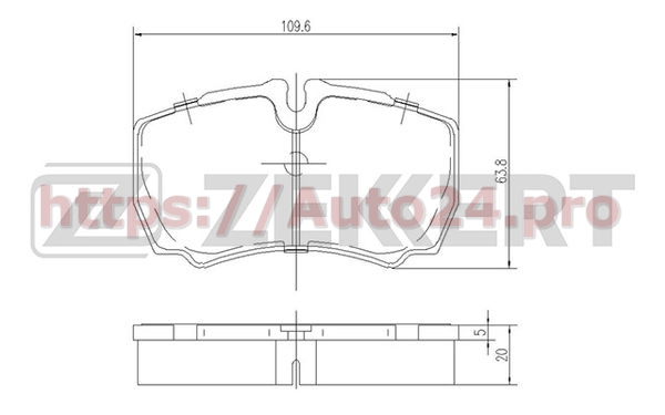 BS-2842 Zekkert для IVECO 42561101