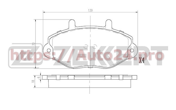 BS-2864 Zekkert для FORD 6965580