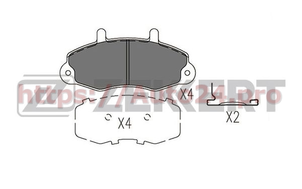 BS-2866 Zekkert для FORD 92VB2K021AC