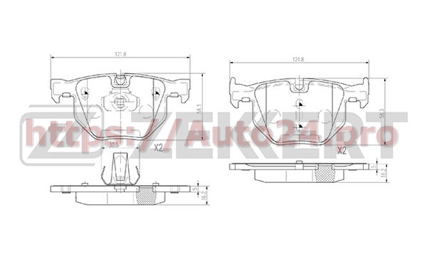 BS-2937 Zekkert для BMW 34216776937
