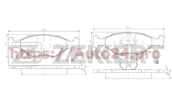 BS-2944 Zekkert для VAG 374698151