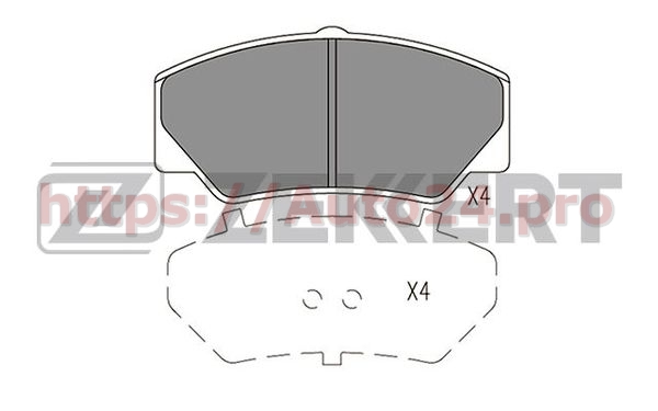 BS-2971 Zekkert для FORD 5023486