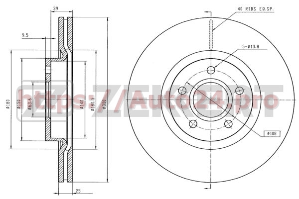 BS-5006 Zekkert для FORD DV611125DA
