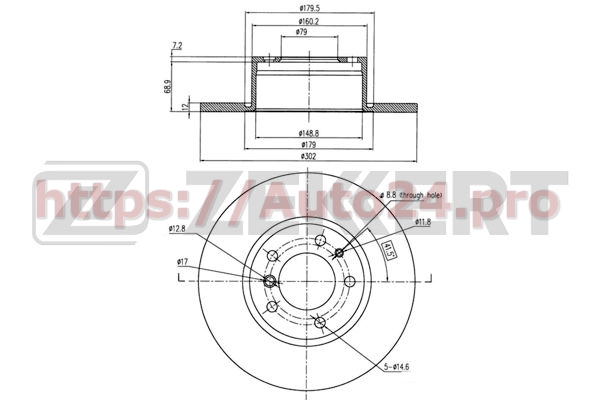 BS-5018 Zekkert для BMW 1159898