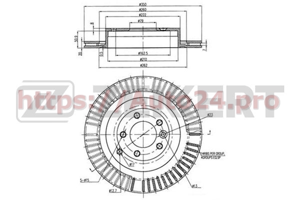 BS-5046 Zekkert для LAND ROVER SDB000645