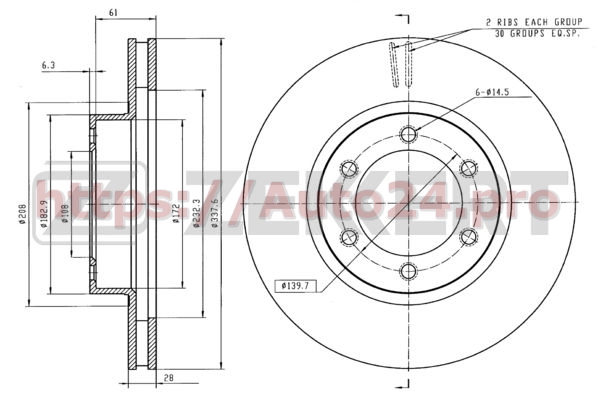 BS-5047 Zekkert для TOYOTA 4351260151
