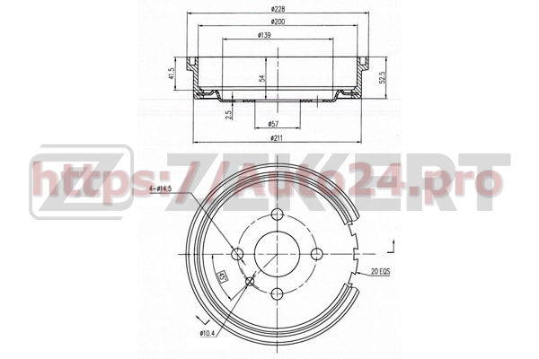 BS-5056 Zekkert для BEDFORD 90086194