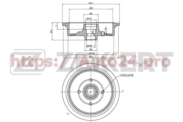 BS-5065 Zekkert для VAG 893501615