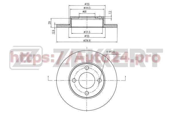 BS-5071 Zekkert для VAG 431615301