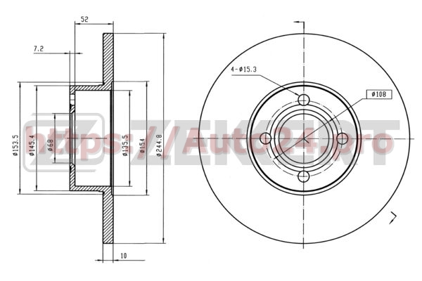 BS-5076 Zekkert для VAG 443615601